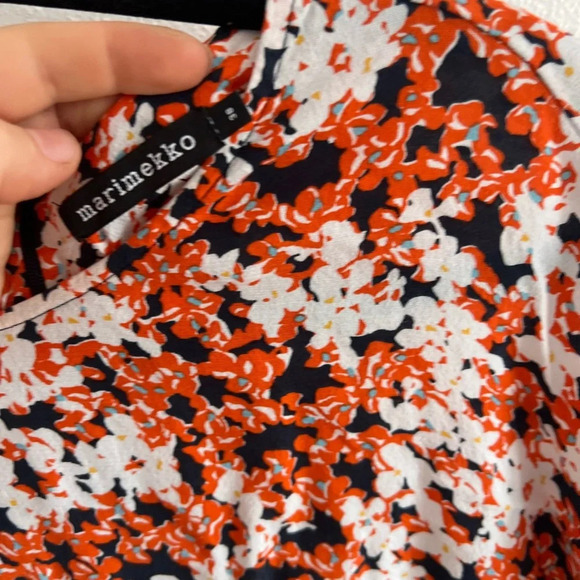 Marimekko Daisy Poppy Dress, size 38 - Picture 4 of 6